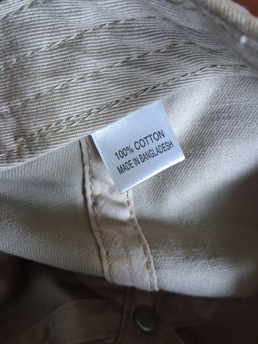 American Needle Masters 2016 Beige Cap Yellow Green Masters Patch Embroidered